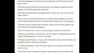 Scriptures Often Ignored   Acts 2   Preparing The Pentecost