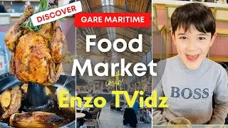 Gare Maritime - FOOD MARKET | Best in Brussels | Ep. 11 | @Enzo TVidz