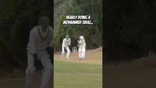 Nearly recreated Mohammed Siraj vs Shoaib Bashir in the England India test series | #cricket #india
