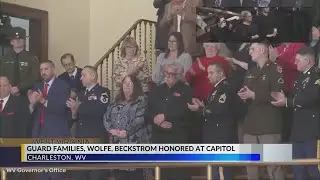 West Virginia National Guardsmen honored at State of the State Address