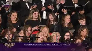 San Bonoso y San Maximiano, patronos de Arjona en el Rosario Magno Jaén 2025