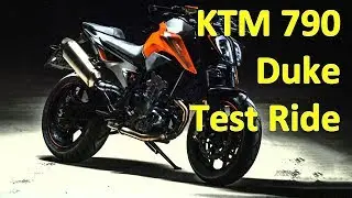 2018 KTM 790 Duke Test Ride (UK)