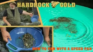 How to find GOLD with a COMPETITION SPEED Pan #goldpanning #goldnuggets #gold #goldprospecting #oro