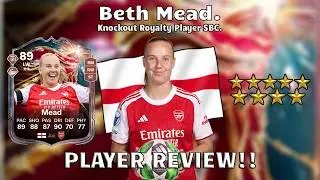 ⭐⚽ 89 Rated Beth Mead Player Review! Knockout Royalty Player SBC!🔥⚽ FC 26 Ultimate Team