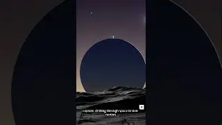 Earth in Slow Motion: Black Hole Orbit Explained #scienceshorts #physics #blackhole #space #universe