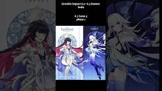 Genshin 6.1 to 6.3 Banners REVEALED! New Characters & Reruns Explained