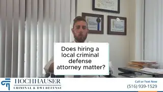 Does hiring a local Nassau County criminal defense attorney matter?#longisland  #nassaucounty#lawyer