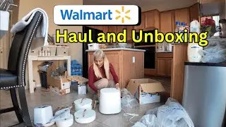 Walmart Haul and Unboxing