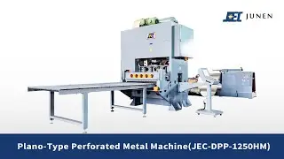 JUNEN High plano type perforated metal machine - DPP -1250MH