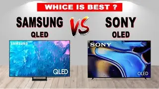 Samsung QLED vs Sony OLED | 2025 TV Tech Comparison | Brightness vs Contrast Showdown