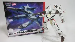 【マクロス玩具レビュー】バンダイ HI-METAL R　 VF-4 ライトニングⅢ　 ／　  BANDAI HI-METAL R  VF-4 LIGHTNING Ⅲ