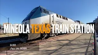 Mineola Texas Train Station Camera4 January 16, 2026 0953 AM 4K 30fps