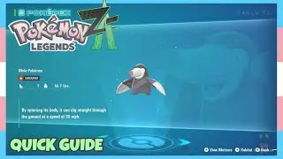 Where To Catch Drilbur In Pokemon Legends ZA | Location Quick Guide