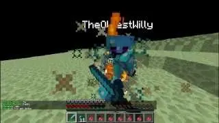 Minecraft PvP -MrFreeKHiLL Vs TheOldestWilly - Server Kohi