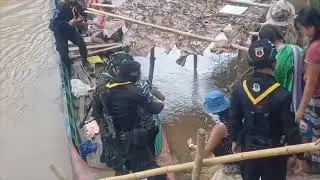 Myanmar who fled the fighting from Myanmar have started to return their homes on April 20, 2025