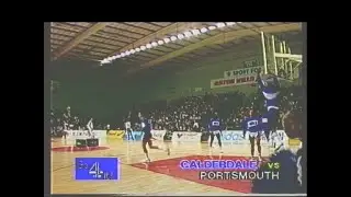Calderdale v Portsmouth 1986, English Basketball, Old school basketball, 80s, Go 4 It