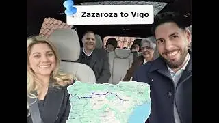 Наше первое семейное автопутешествие по Испании 🇪🇸 (из Сарагосы в Виго) | Видеоблог о путешествия...