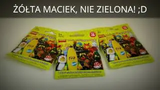 LEGO Minifigurki seria 16 / OPENING SASZETEK