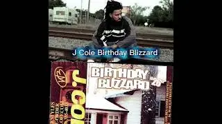J. Cole Release Birthday Blizzard @jcole @JcoleVille #rapper #jcole @DreamvilleRecords 
