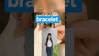 Zircon Geometric Bracelet
