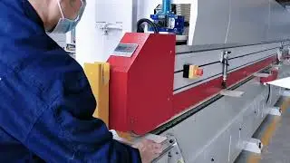 Full-servo control laser edge banding machine