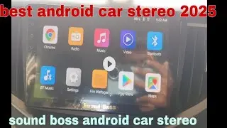 Sound Boss Androidify 3rd Generation Bass Blaster 9' Inch QLED Android  (2GB/64GB) Car Stereo