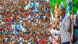 ÉLECTIONS 2023 EN RDC : ARRIVÉE DE MOÏSE KATUMBI À  KASHOBWE