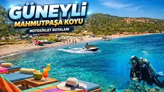 Türkiye'de en temiz deniz #4zamanscooter #tanıtım #videos #kamp #gezirehberi #motorcycle #deniz 