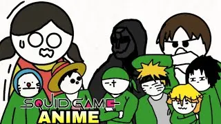 Khi C&aacute;c Nh&acirc;n Vật Anime Tham Gia TR&Ograve; CHƠI CON MỰC (Fanmade)