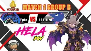 [ROM] WARZONE  Match 1 - ROEiEiza vs. EPIC  (Hela POV)