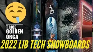 Lib Tech 2022 Snowboard Catalog Sneak Peak