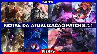 🔴 ATUALIZA&Ccedil;&Atilde;O (PATCH) 8.21 OFICIAL - BUFF ZOE, EZREAL, ZAC + SKINS HALLOWEN E KD/A