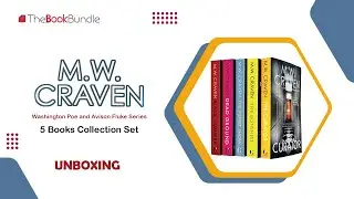 Washington Poe and Avison Fluke Series 5 Books Collection Set By M. W. Craven