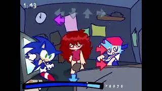 fnf gumballs sonic teaser thing