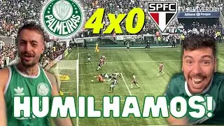 SINTA-SE NA FINAL | PALMEIRAS 4X0 SÃO PAULO #VLOG
