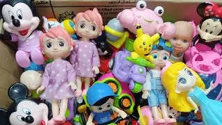 16.52Minutes Satisfying with Unboxing Princess Dolls, Toys Set，Swing&Slide Collection ASMR | Review
