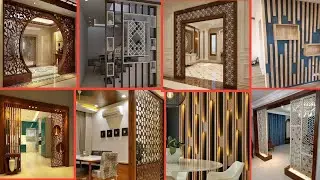 Top 40+ Amazing Room Divider ideas | Wooden Living Room Partition Design | Home Decor |