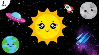 Baby Sensory Videos For Babies to Watch | Space Sensory | Newborn Stimulation Video #babysensory