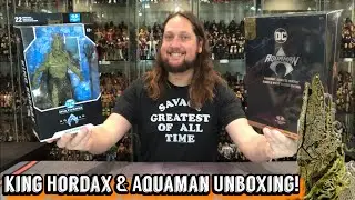 Распаковка и обзор фигурок Короля Хордакса и Аквамена от McFarlane DC (эксклюзив от Big Bad Toy S...