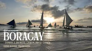Boracay🏝️| Christmas Day @Crimson resort & Spa,Chill days, and Parawsailing