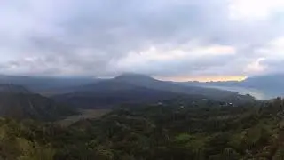 TIMELAPSE MORNING KINTAMANI BALI