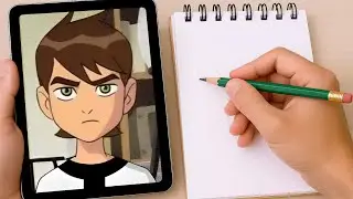 How to draw Ben 10 easy step by step 