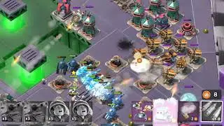 Boom Beach - Mega Crab - Attack 74 (Clear=Free Attack) (Scorched Crab=Fire And Explode) (Reverse)