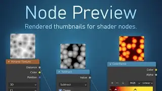 Blender Addon: Node Preview