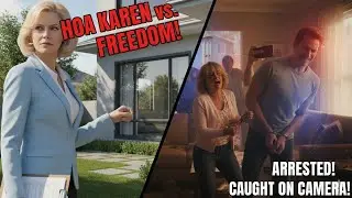 I Caught the HOA President BREAKING INTO My House &ndash; Her Meltdown When Police Arrived Was INSANE!