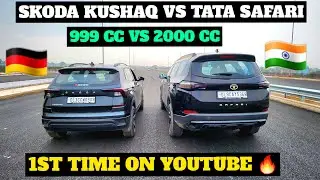 &Scaron;KODA KUSHAQ VS TATA SAFARI DRAG RACE🏁 #213/365 #best #viralvideo #viral #share #tata #skoda #race