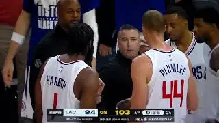 Los Angeles Clippers coach Ty Lue ejected after Mason Plumlee-Jonathan Kuminga on-court incident