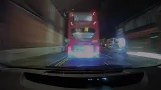 Gopro Hero 6 4k HDR Night Time Lapse Dash Cam