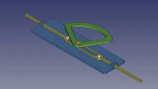 FreeCAD Assembly 4 Tutorial -  Dwell Cam Follower Mechanism & Animation (Assembly4)
