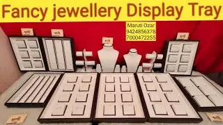 Gold Jewellery Display Tray | Counter Jewellery display Stand | 9424856378